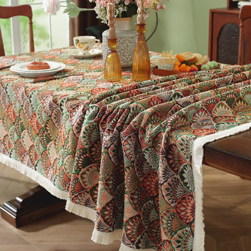 Obrus w stylu boho