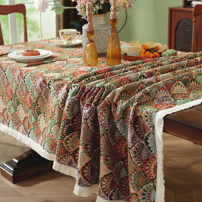 Obrus w stylu boho