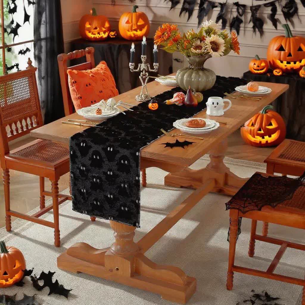 Bieżnik halloween z duchami