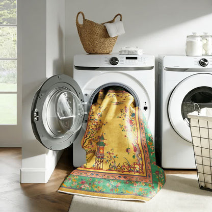 Dywan orientalny chinoiserie do prania