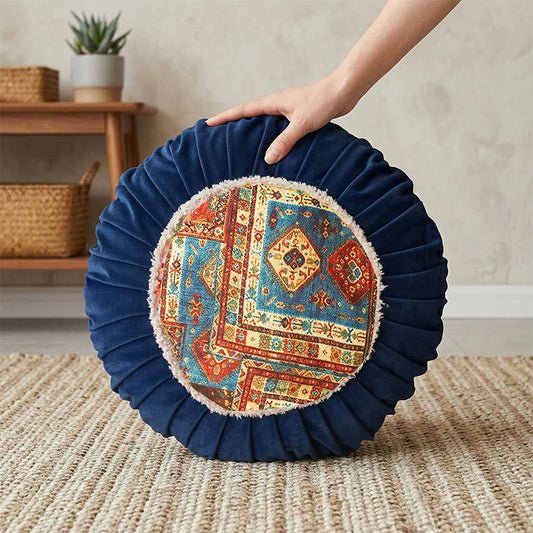 Poduszka dekoracyjna patchwork folkowa