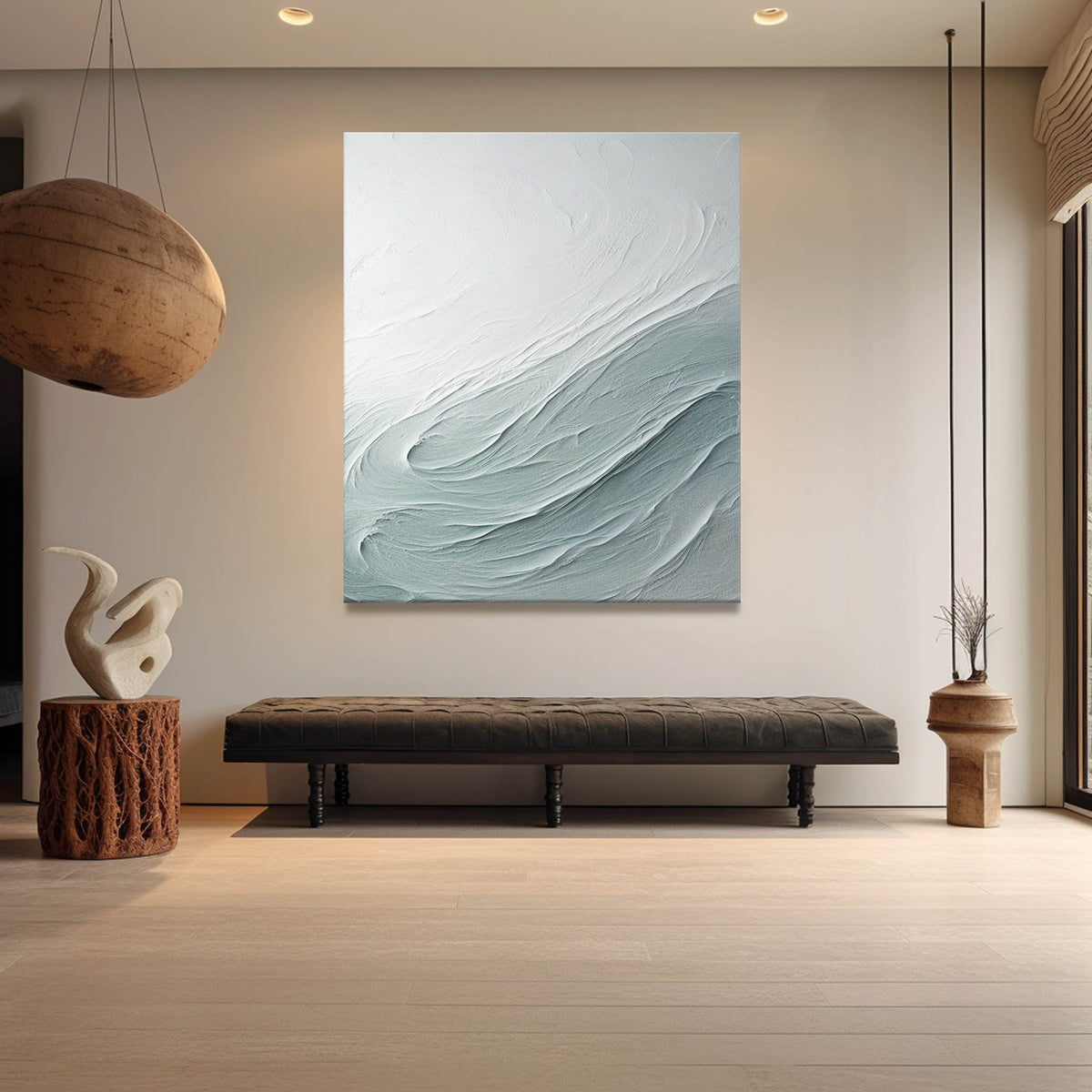 Textured 3D wave picture