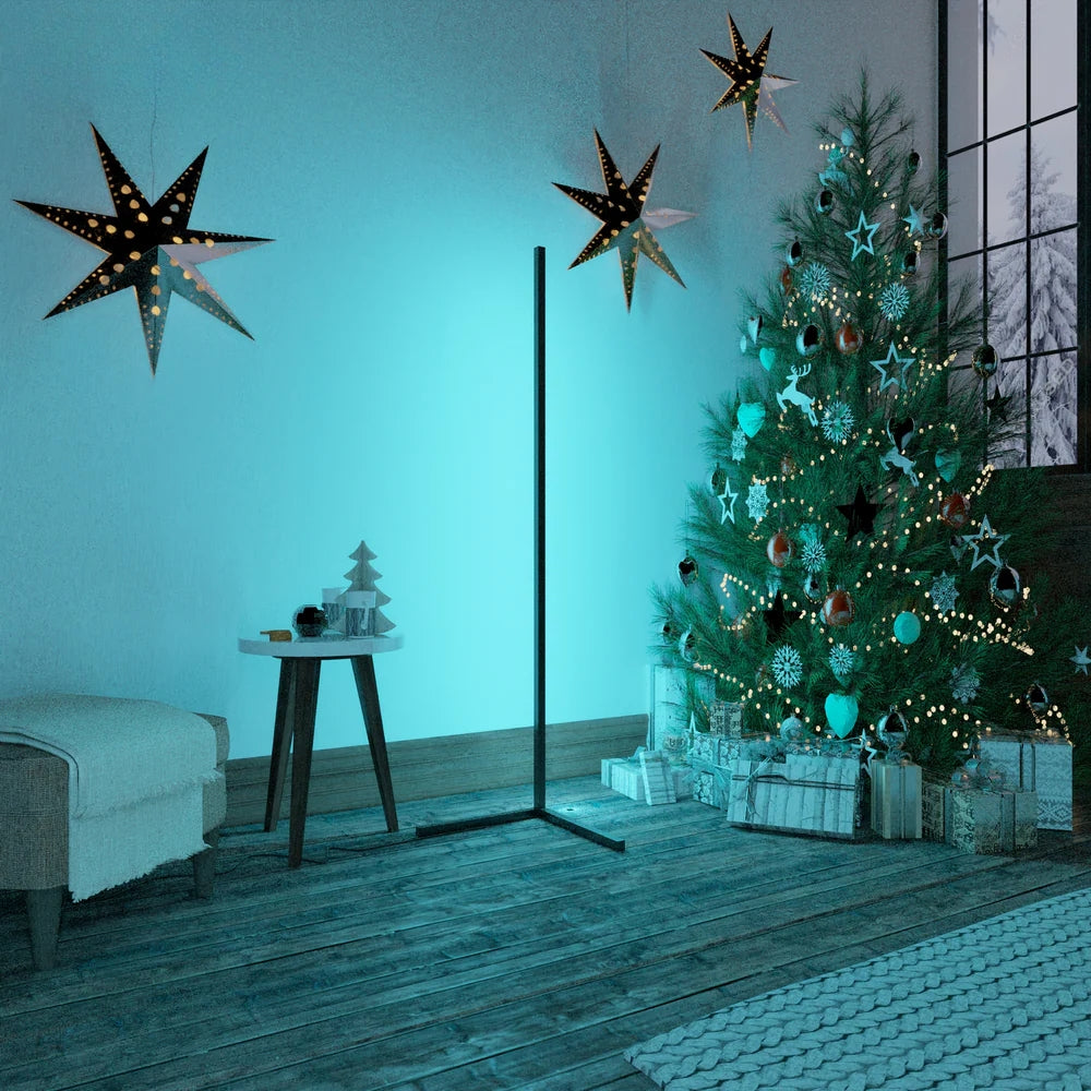 Lampa podłogowa RGB regulacja barwy