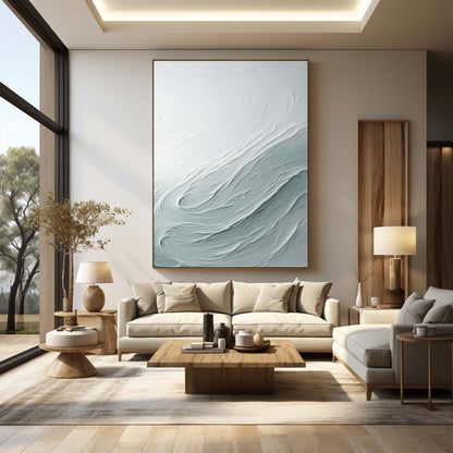 Textured 3D wave picture