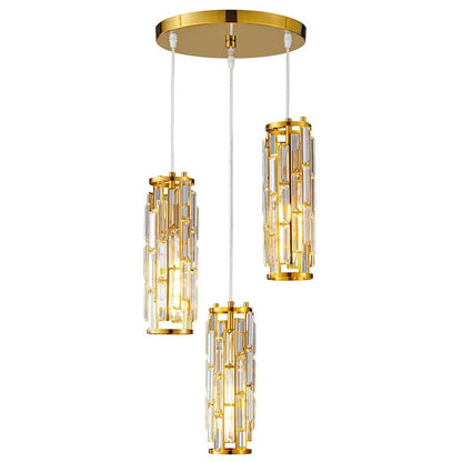 Crystal pendant lamp