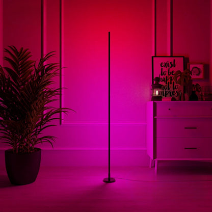 Lampa podłogowa RGB z pilotem