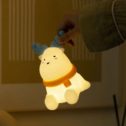 Lampa Stołowa LED w Kształcie Renifera do Dekoracyjnego Oświetlenia Wnętrz