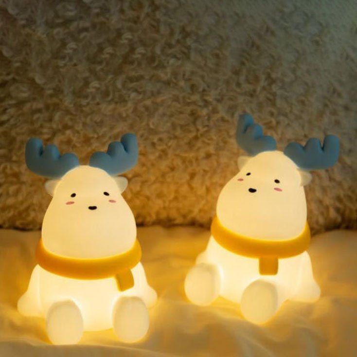Lampa Stołowa LED w Kształcie Renifera do Dekoracyjnego Oświetlenia Wnętrz