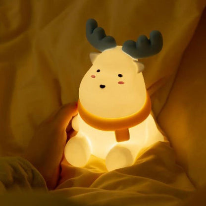 Lampa Stołowa LED w Kształcie Renifera do Dekoracyjnego Oświetlenia Wnętrz