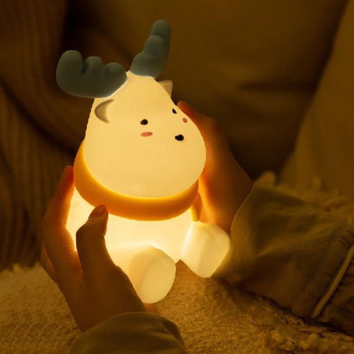 Lampa Stołowa LED w Kształcie Renifera do Dekoracyjnego Oświetlenia Wnętrz