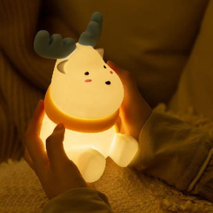 Lampa Stołowa LED w Kształcie Renifera do Dekoracyjnego Oświetlenia Wnętrz