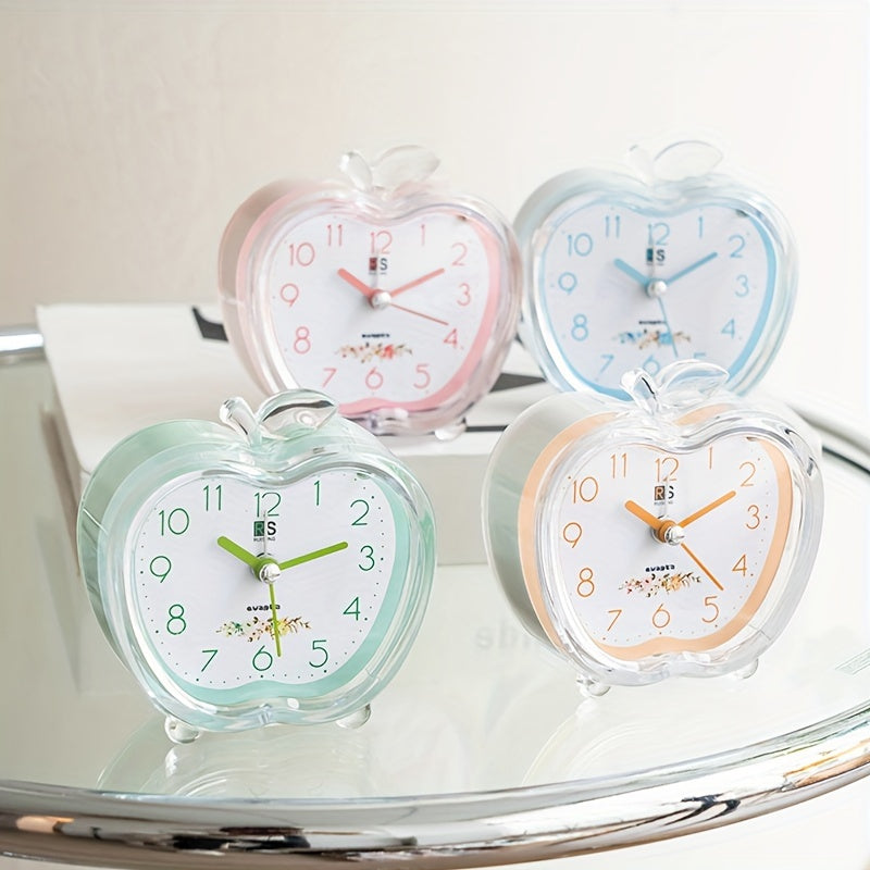 Travel alarm clock with night light