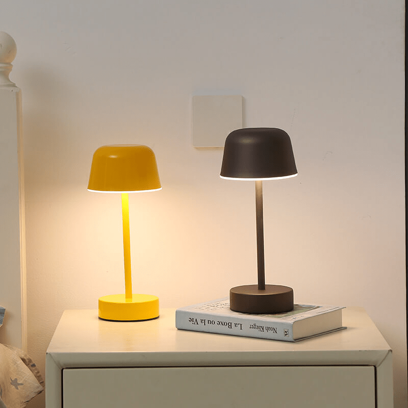 LED Lampka Stołowa Bezprzewodowa z Regulacją Jasności i 3 Trybami Światła