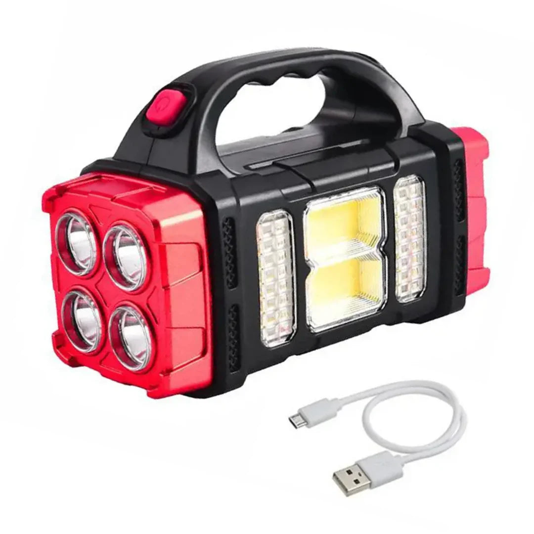 Latarka LED 3w1 z powerbankiem