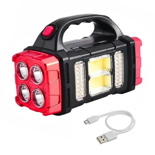 Latarka LED 3w1 z powerbankiem