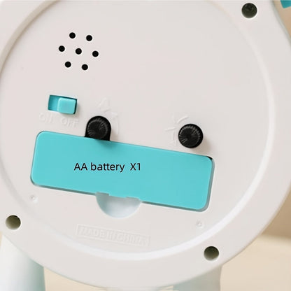 Budzik robot z cichym alarmem