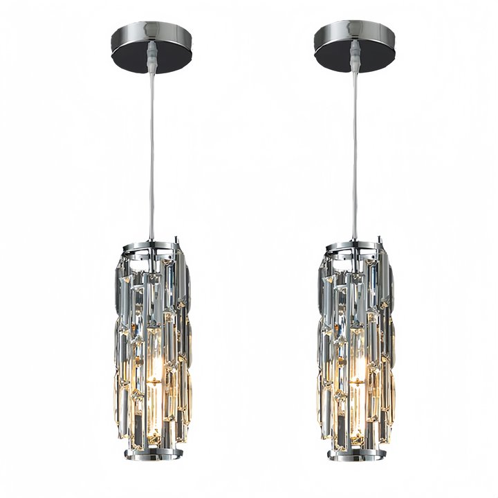 Crystal pendant lamp