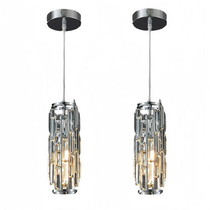 Crystal pendant lamp