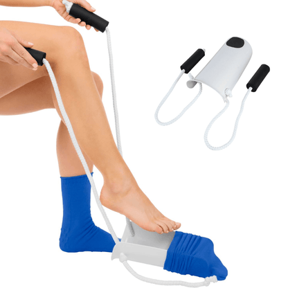 Sock aid with cords