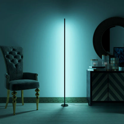 Lampa podłogowa RGB z pilotem