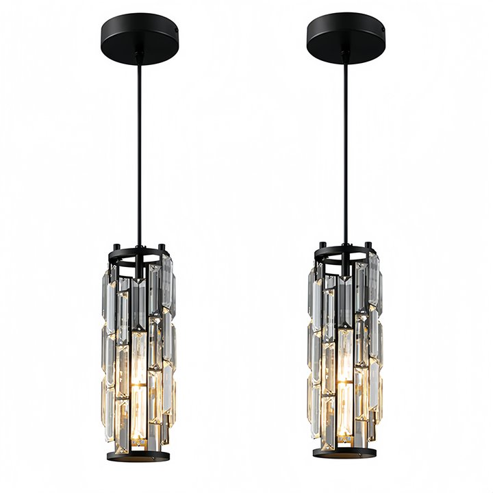 Crystal pendant lamp