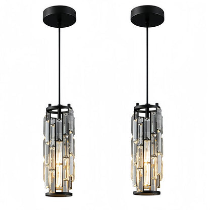 Crystal pendant lamp