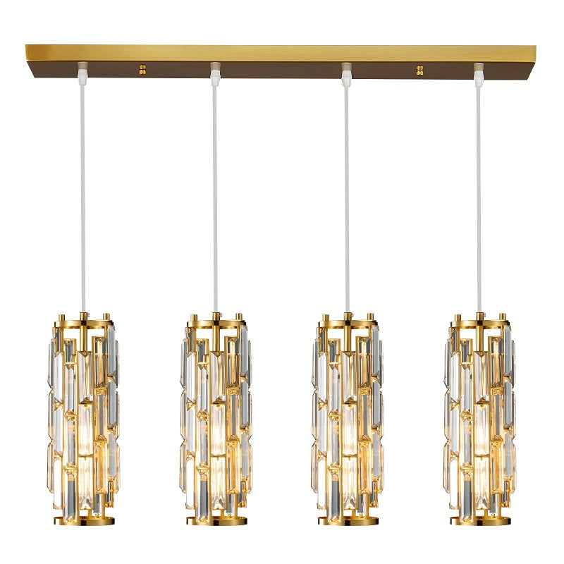 Crystal pendant lamp