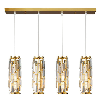 Crystal pendant lamp