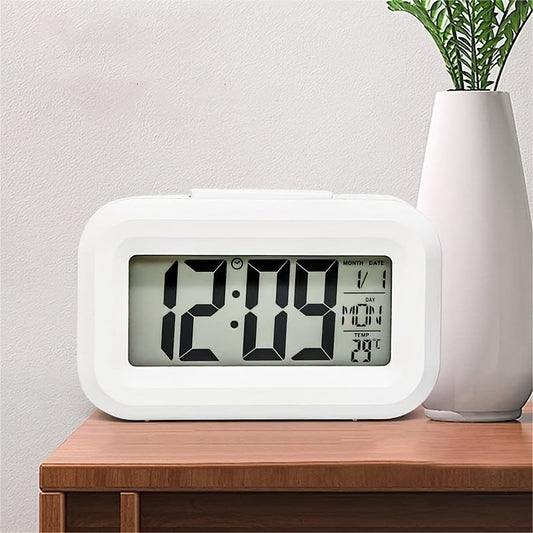 Budzik cyfrowy z temperaturą i alarmem
