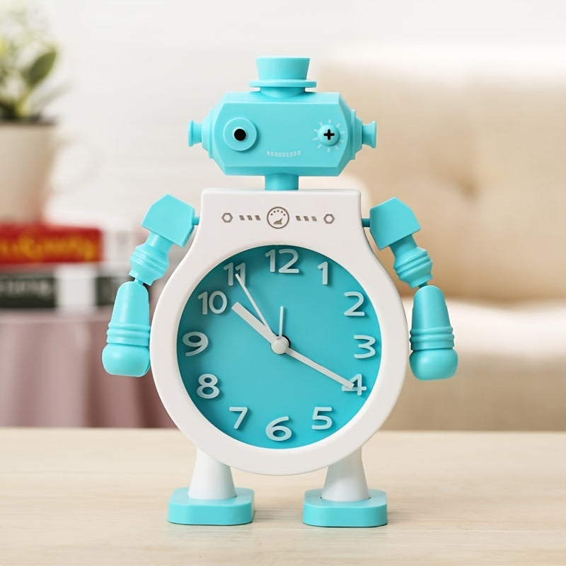 Budzik robot z cichym alarmem