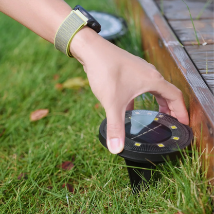 Solarne lampy ogrodowe LED wbijane w ziemię zestaw 4–20 sztuk do oświetlenia zewnętrznego
