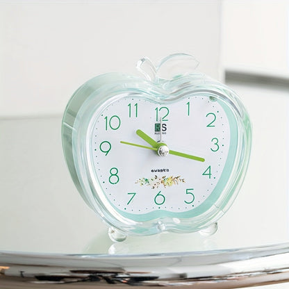 Travel alarm clock with night light