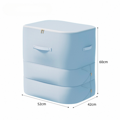 Worek kompresyjny do przechowywania ubrań i tekstyliów z systemem zamykania