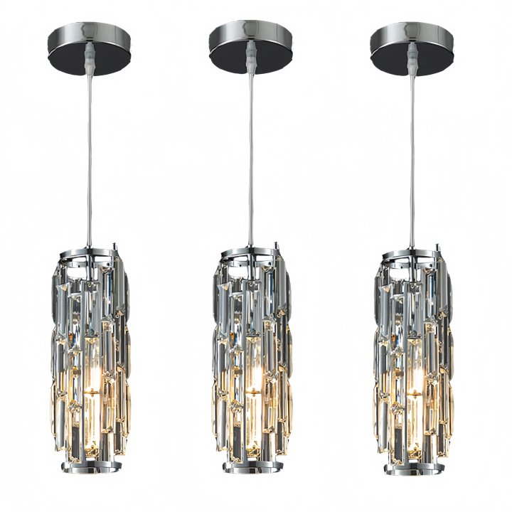 Crystal pendant lamp