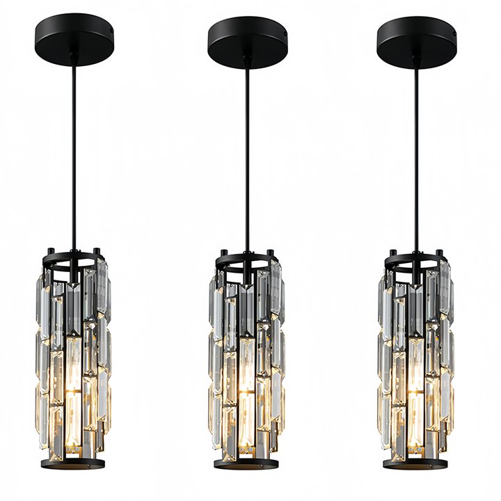 Crystal pendant lamp