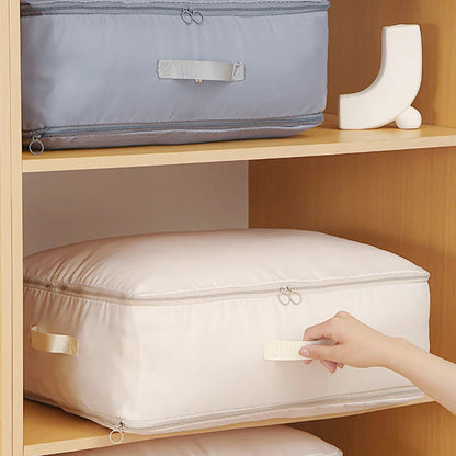 Worek kompresyjny do przechowywania ubrań i tekstyliów z systemem zamykania