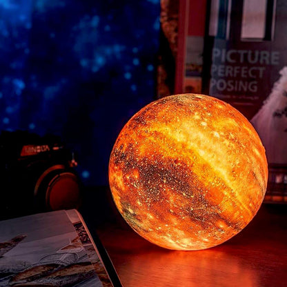3D měsíční lampička Galaxie