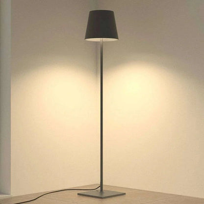 Lampa podłogowa LED akumulatorowa z regulacją wysokości, 3000K