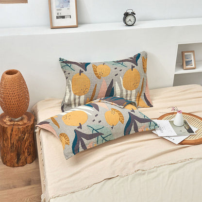 Classic-pattern pillow towel