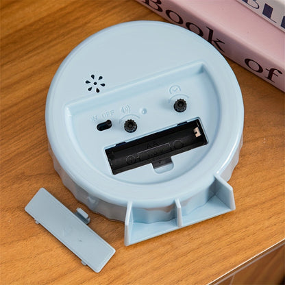 Alarm clock with a floral motif