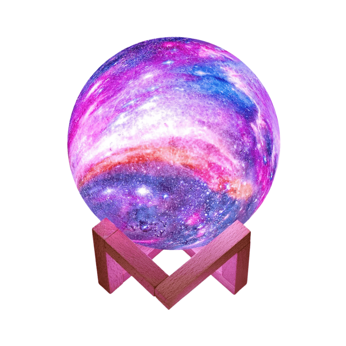 3D měsíční lampička Galaxie