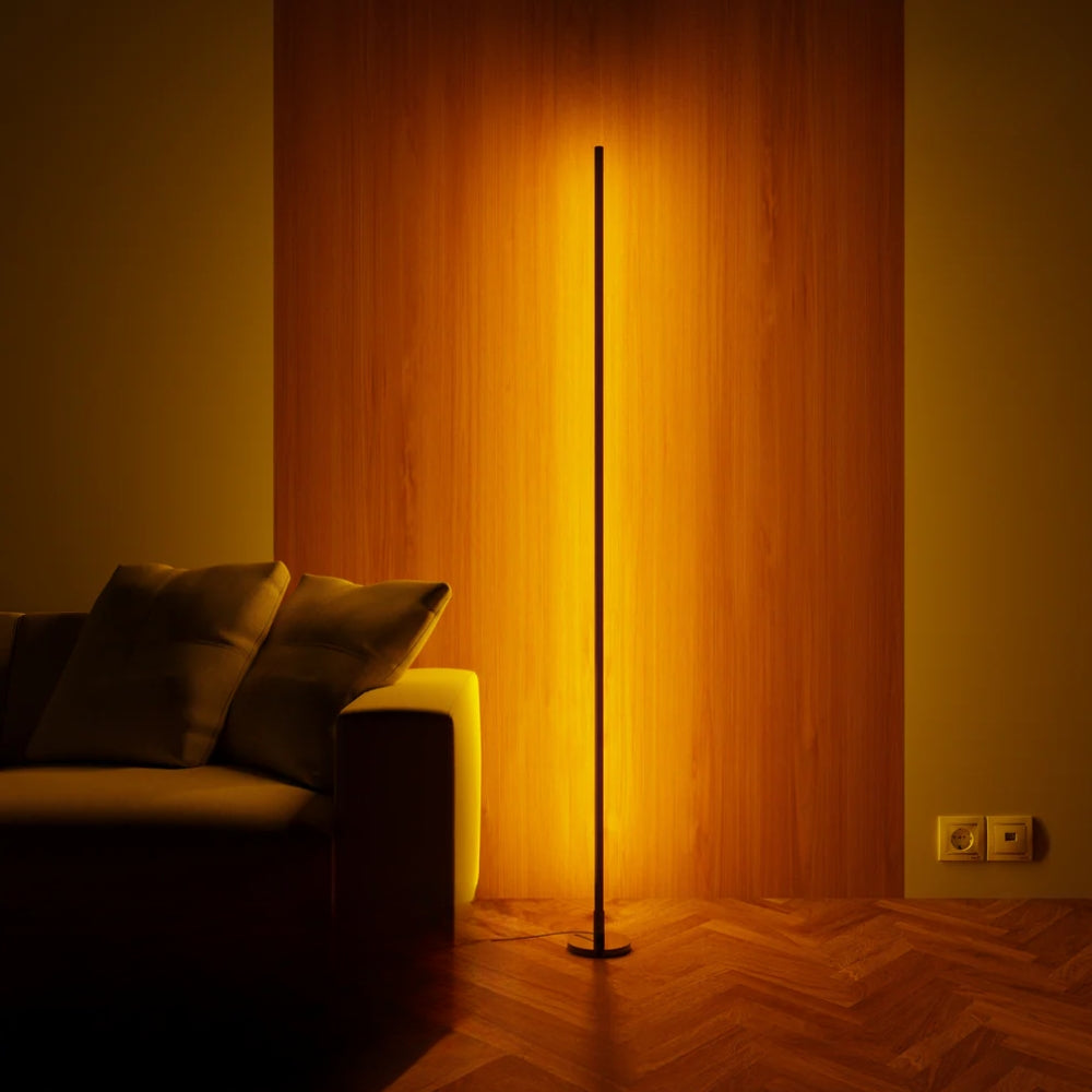 Lampa podłogowa RGB z pilotem