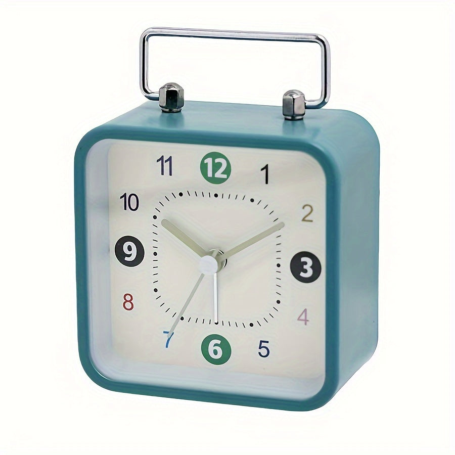 Digital alarm clock with a night light