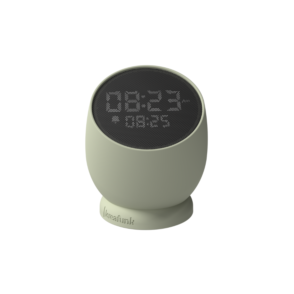 Touch alarm clock with a gyroscope