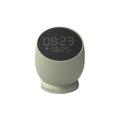 Touch alarm clock with a gyroscope