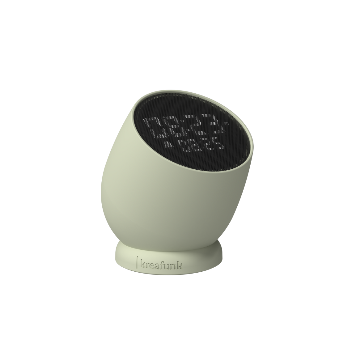 Touch alarm clock with a gyroscope