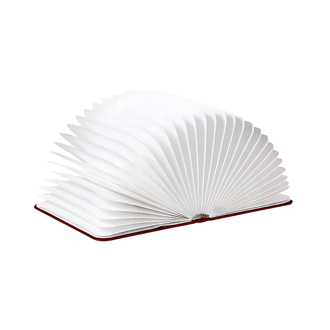 Lampka w kształcie książki
