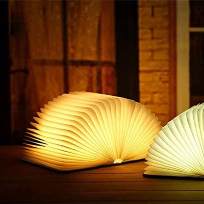 LED Lampka w kształcie książki z czujnikiem dotyku i zasilaniem USB