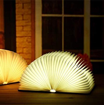 LED Lampka w kształcie książki z czujnikiem dotyku i zasilaniem USB