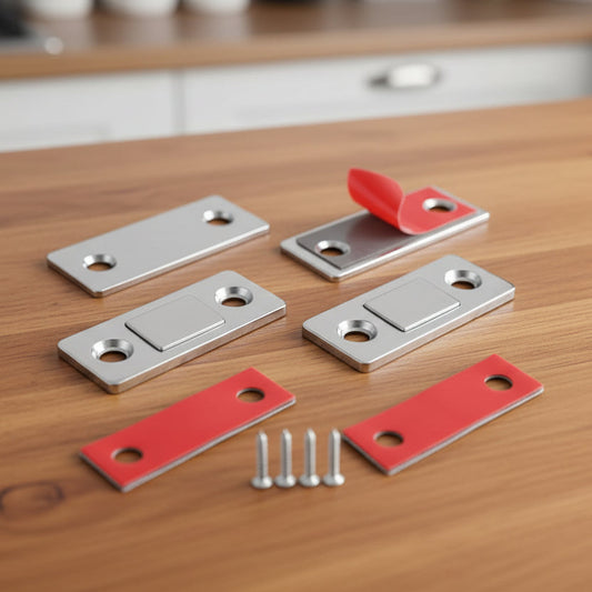 Magnetic door latch